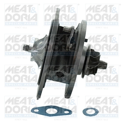 Core assembly, turbocharger